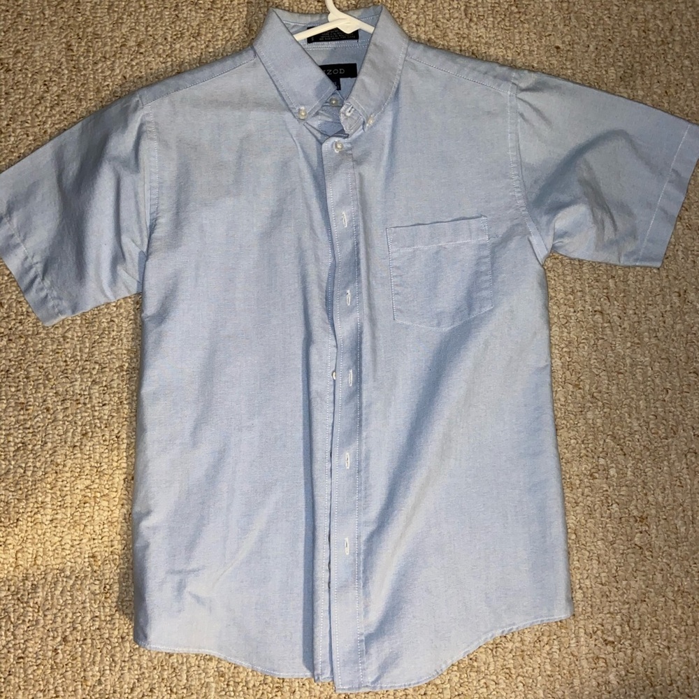 Izod Button Down Short Sleeve Shirt